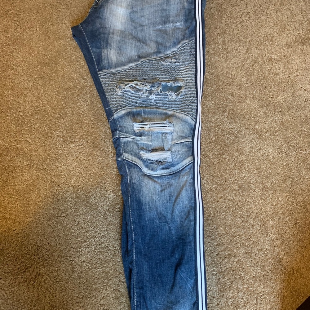 Jordan Craig striped denim